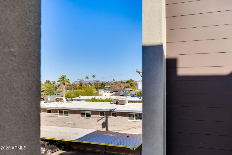Balcony off of Primary Bedroom
