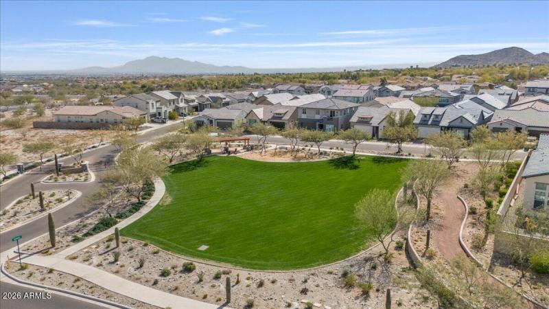 Community & Park Aerial View
