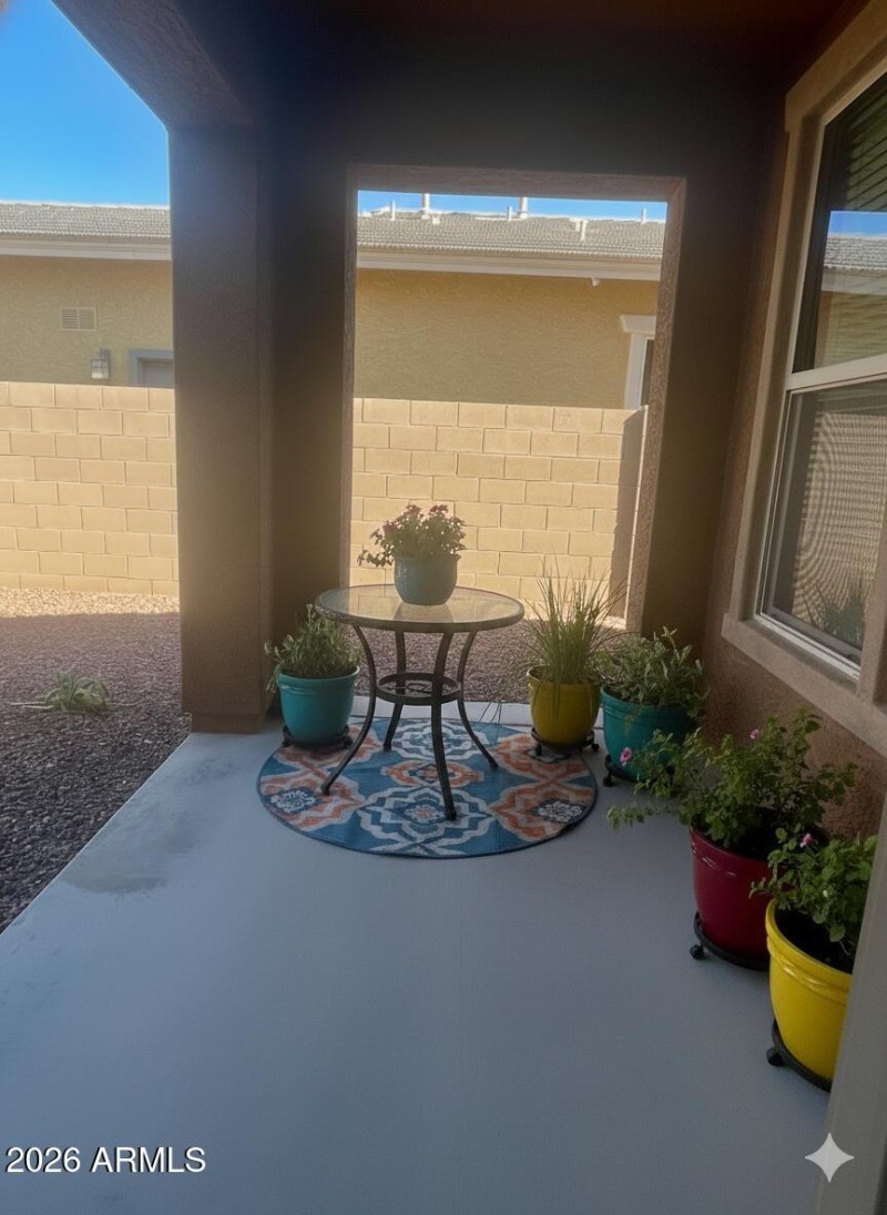 Back Patio staged 1