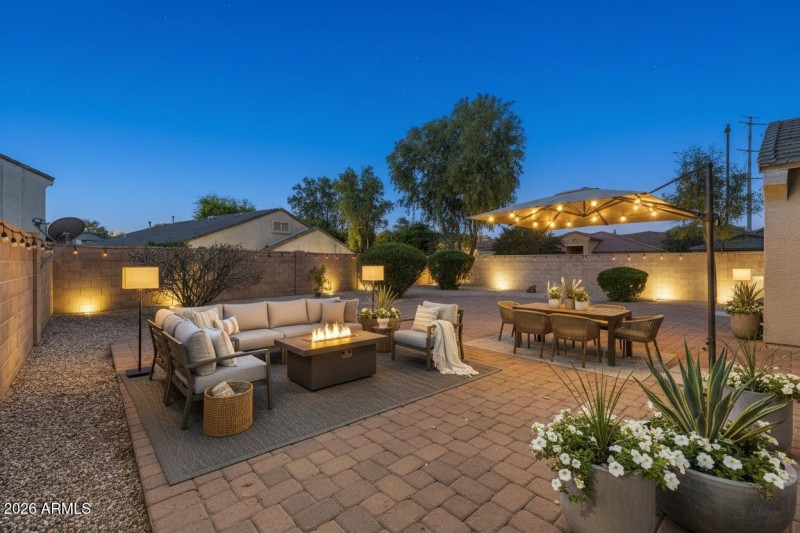 Back Yard VIRTUALLY STAGED