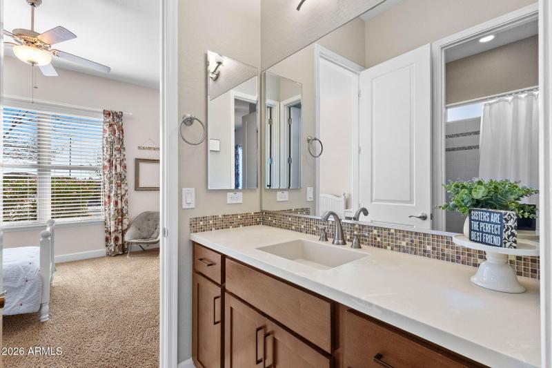 Bathroom with access from bedrooms 2 & 3