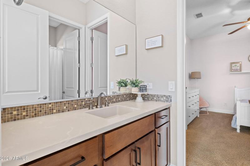 Bathroom with access from bedrooms 2 & 3