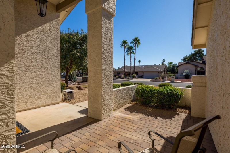 Front Patio View