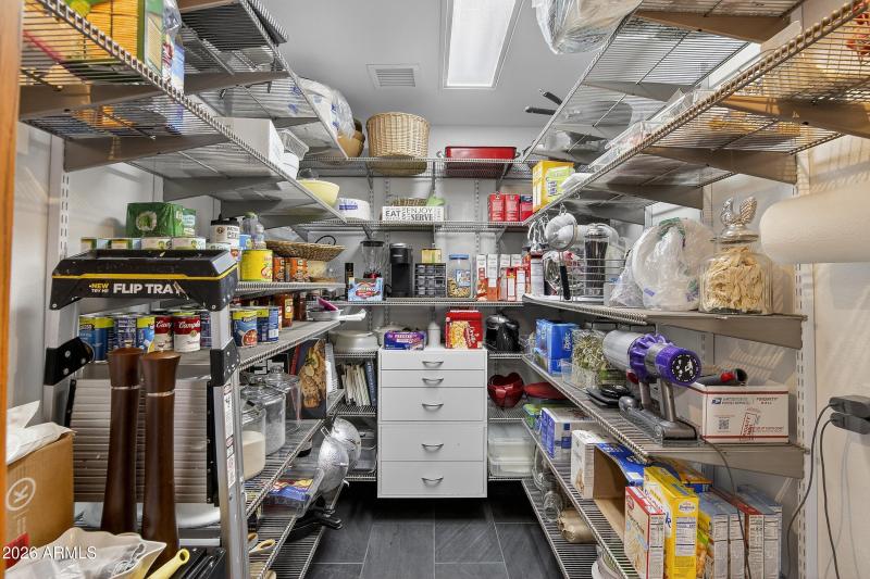 Huge Walk In Pantry