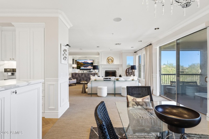 Dining to Family Room