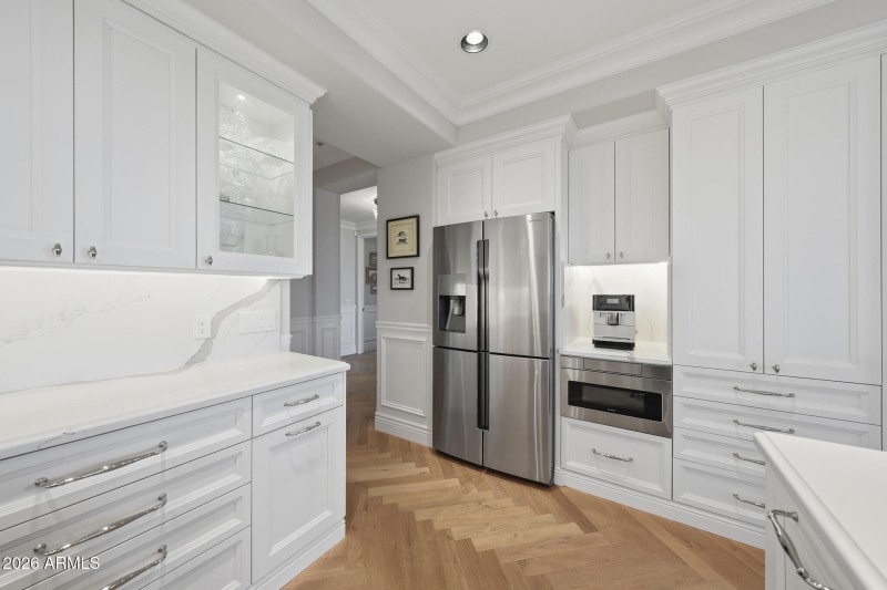 Fridge and Microwave