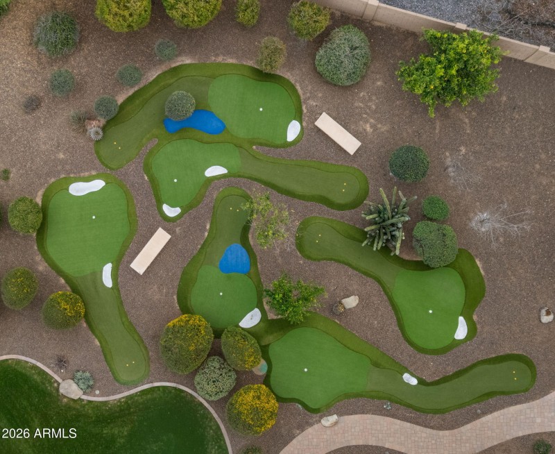 6-hole PuttTek par-3 course