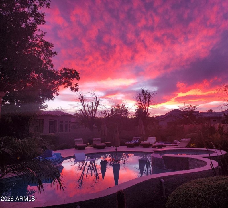 Sunsets in the Backyard