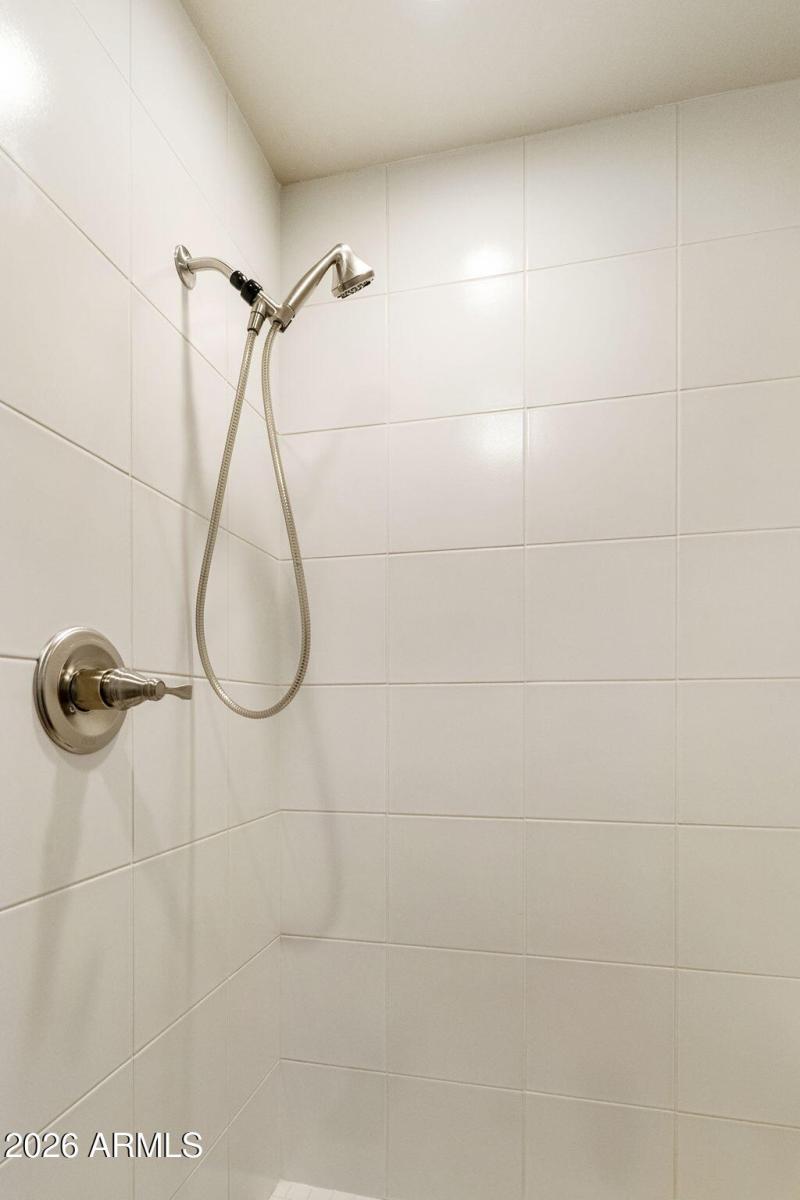 Primary Tiled Walk-In Shower