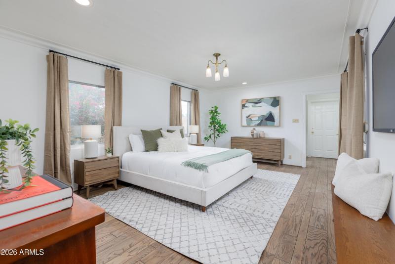 Large primary bedroom