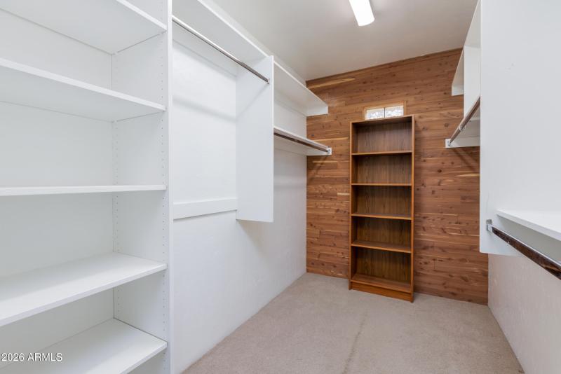 Large walk-in closet