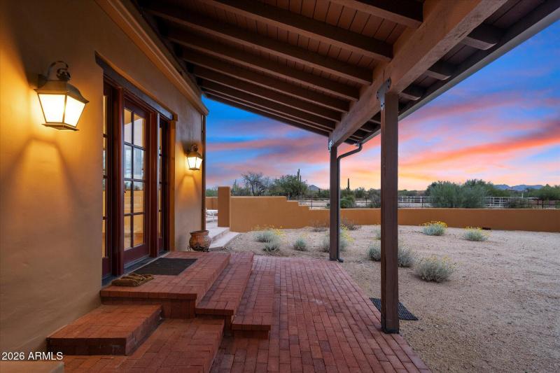 Entry With Desert Landscape