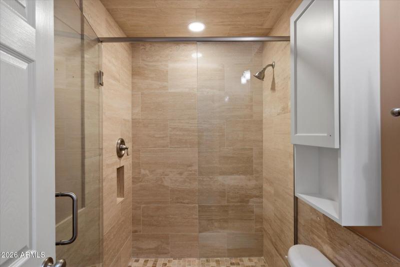 Walk-In Tile Shower