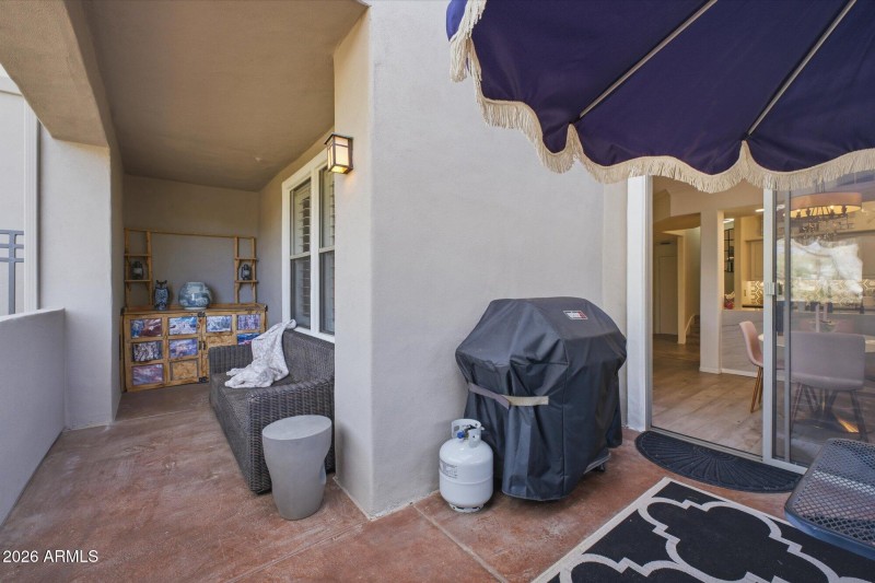 Wrap around Patio