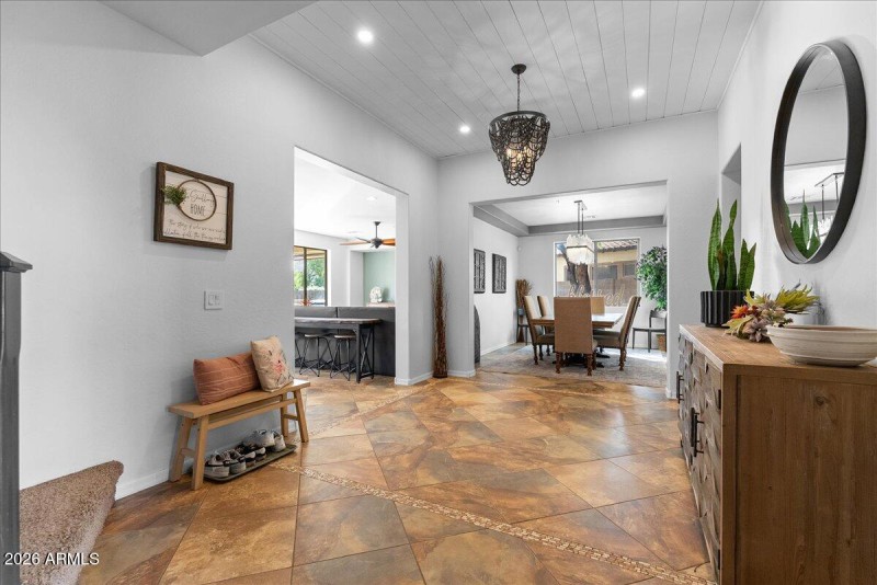 Welcoming entryway