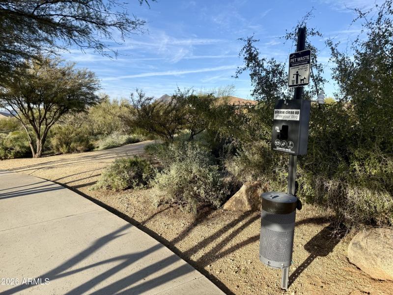 Dog waste station