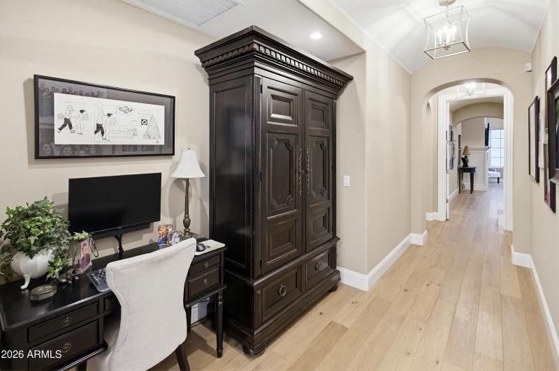 Hallway from Primary to den/nursery