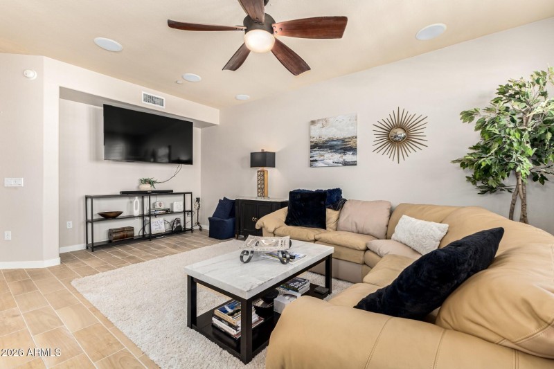 Open greatroom living