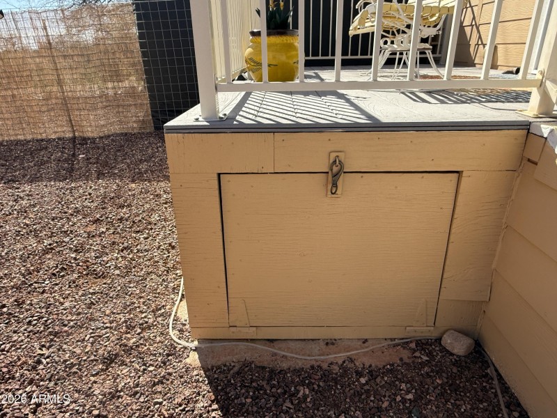 Storage under Porch (1)