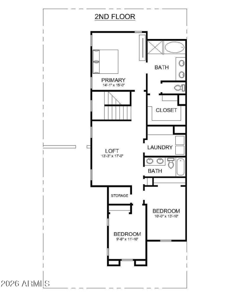 Floor Plan - Upstairs