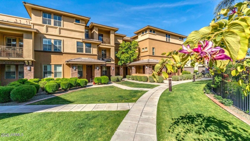 Lush grounds outside your front door