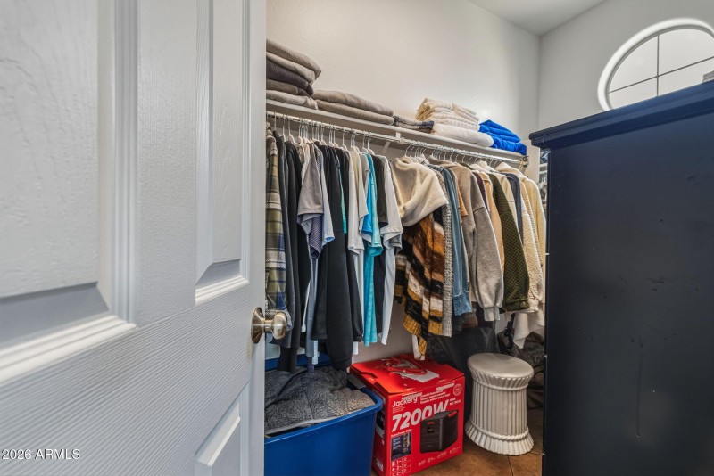 Primary Walk In Closet