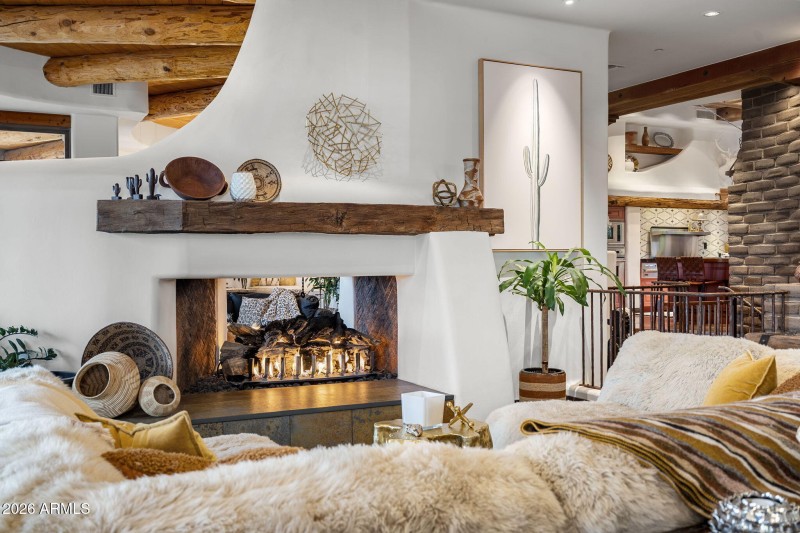 Double-sided Fireplace