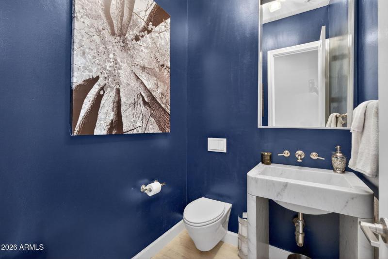 Half Bath off Living Room