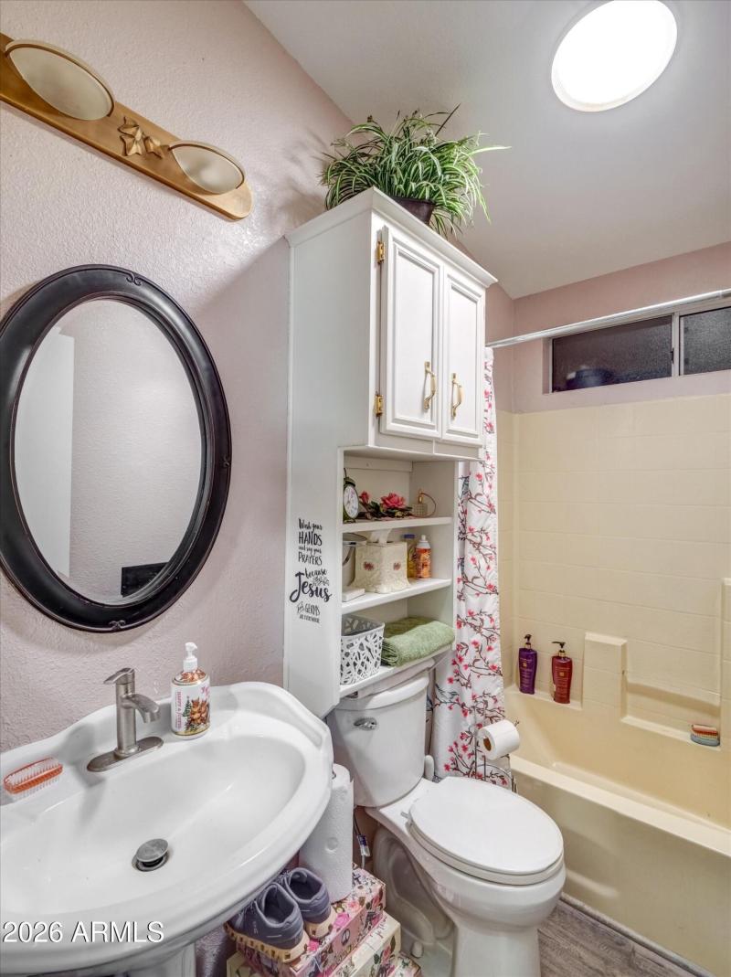 Secondary bathroom