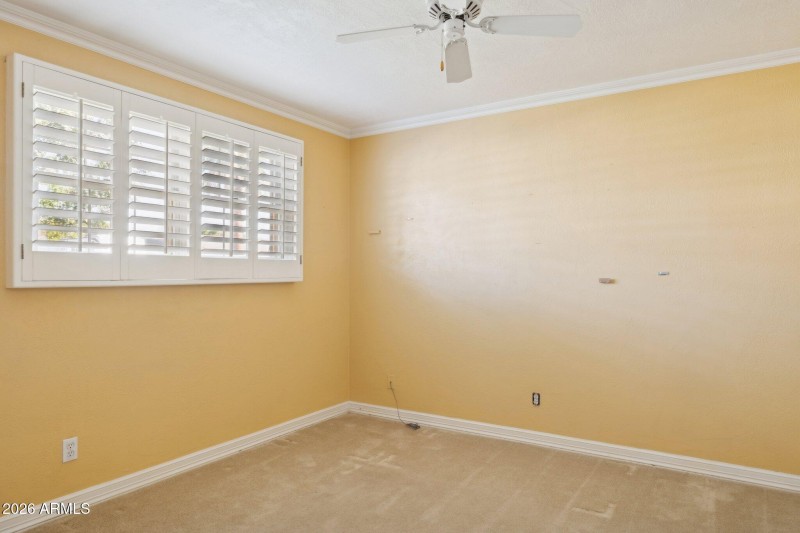 Bedroom 3/Den Shutters