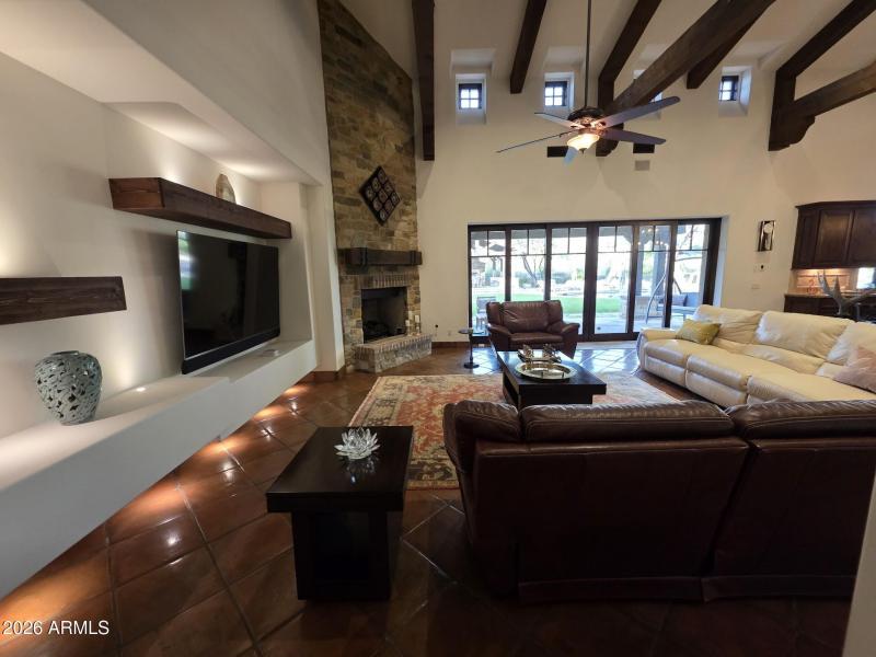 Family Room Fireplace