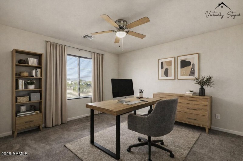 Bedroom 3 Virtually Staged