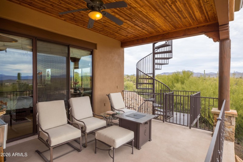 Stairs to DeckBalcony