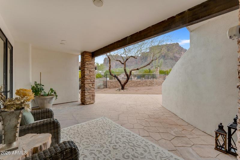 Patio outside master