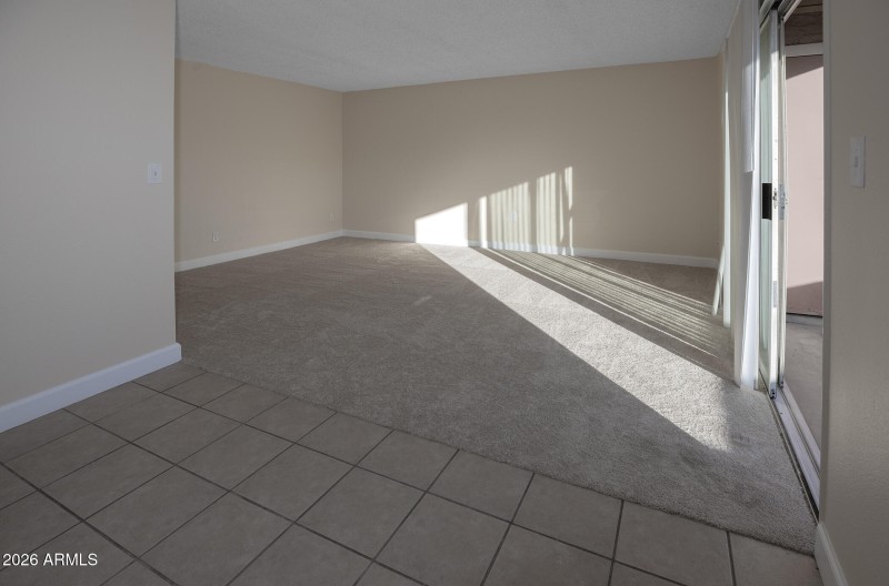 Living room from dining room