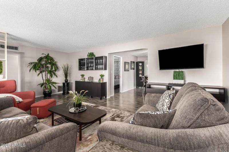 Beautiful plank flooring