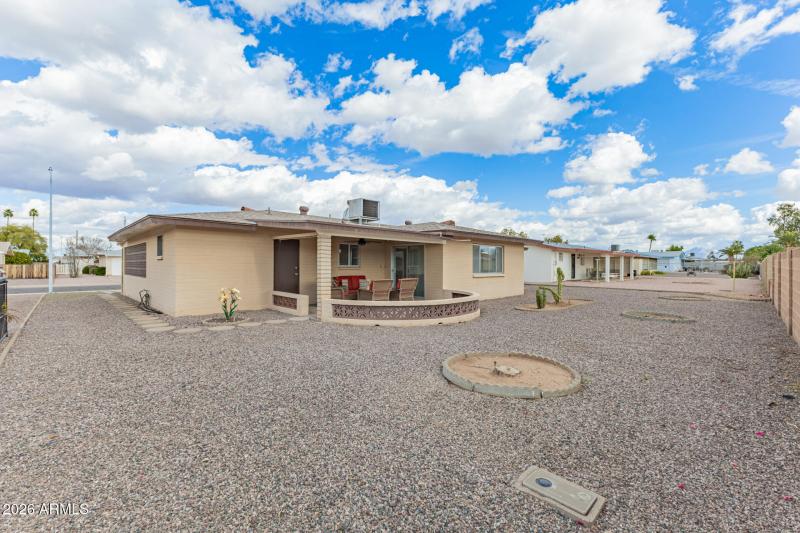 South Facing Backyard