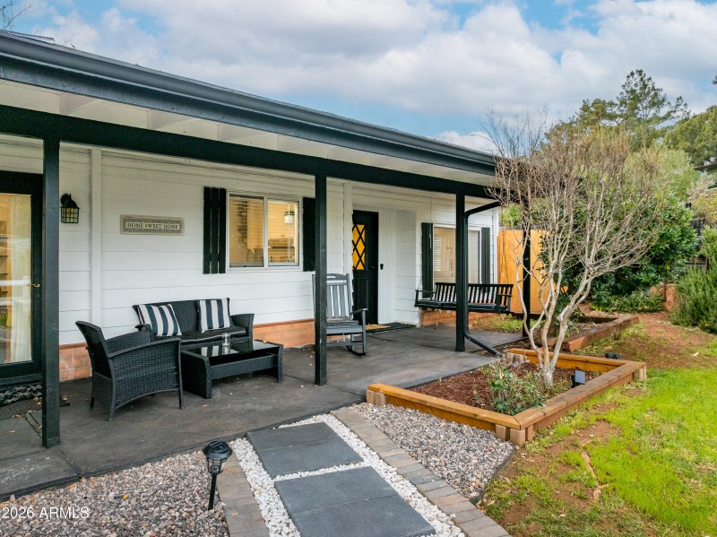 Front Covered Deck