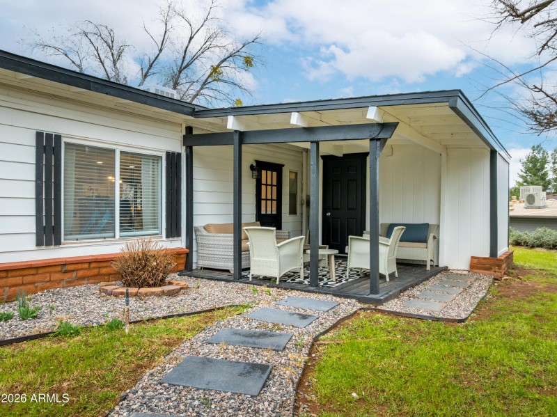 Covered Back Patio