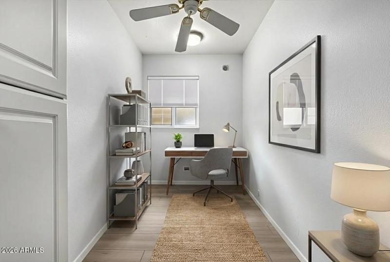 Office/Laundry Room Staged