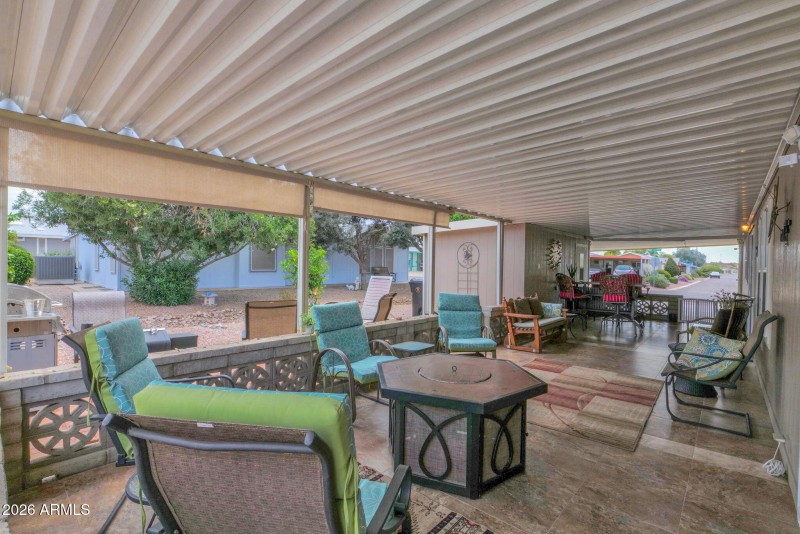Large Covered Patio
