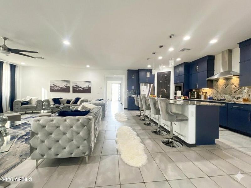 Open Concept flooring