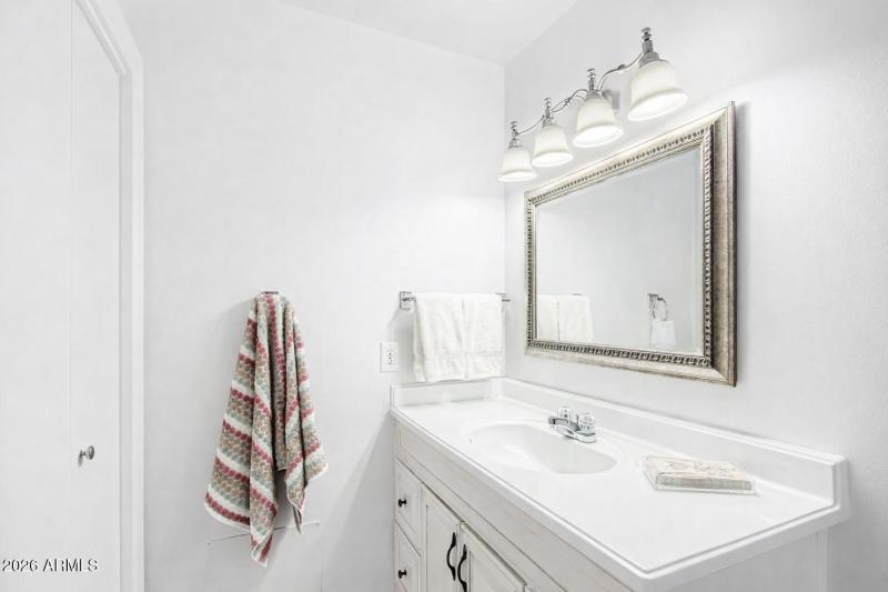 Guest Bath Virtually Painted