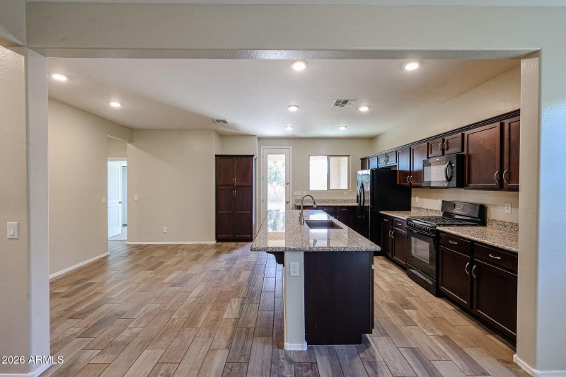 Kitchen and Dining Area