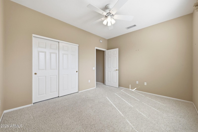 2nd Bedroom - Ample space and storage