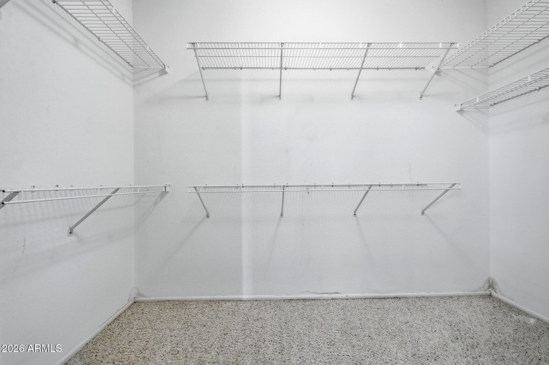 Large Primary Walk-in Closet