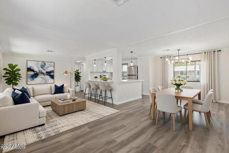 Great Room - Virtually Staged