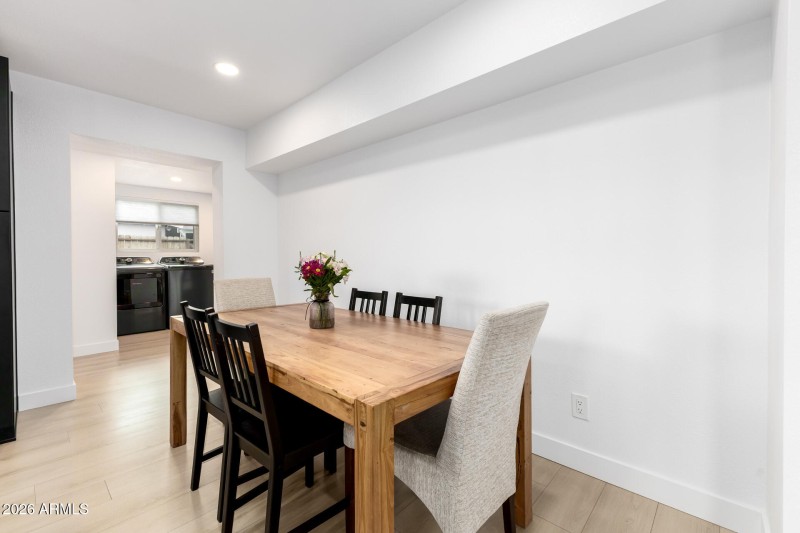 Dining Area connected to Kictchen