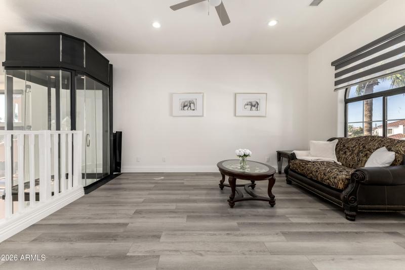 Loft/game area/bonus space