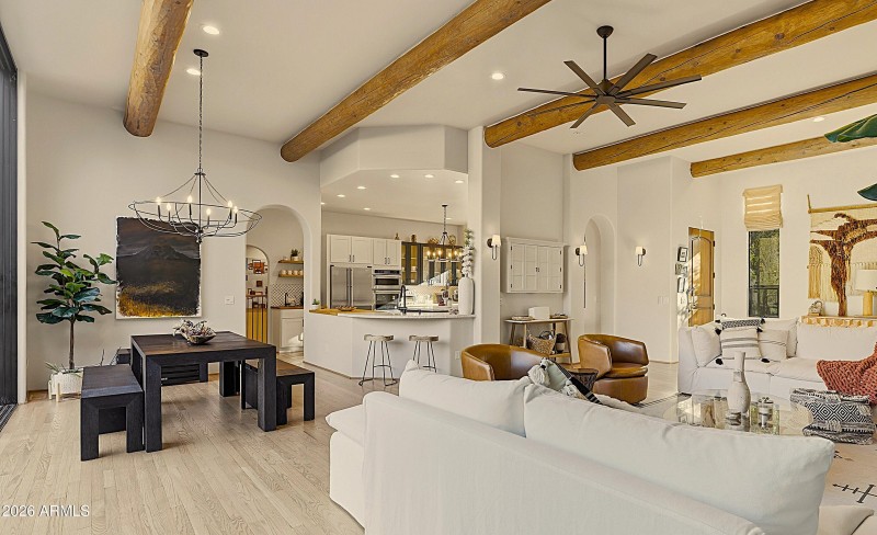 Angle of the whole room